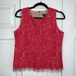 Ann Taylor Lace Shell Top